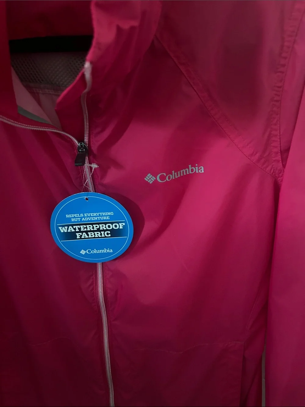 Columbia Women's Hot Pink Waterproof Utility Jacket